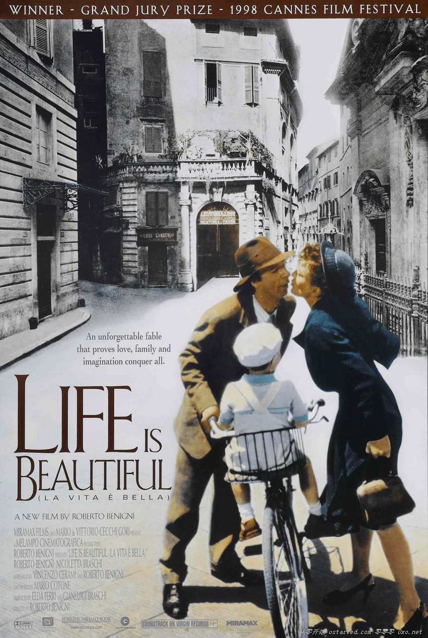 美丽人生 1080p BT下载 La vita è bella (1997) 英语中字 - 第2张图片 | 細水長流 美丽人生 1080p BT下载 La vita è bella (1997) 英语中字 - 第2张图片