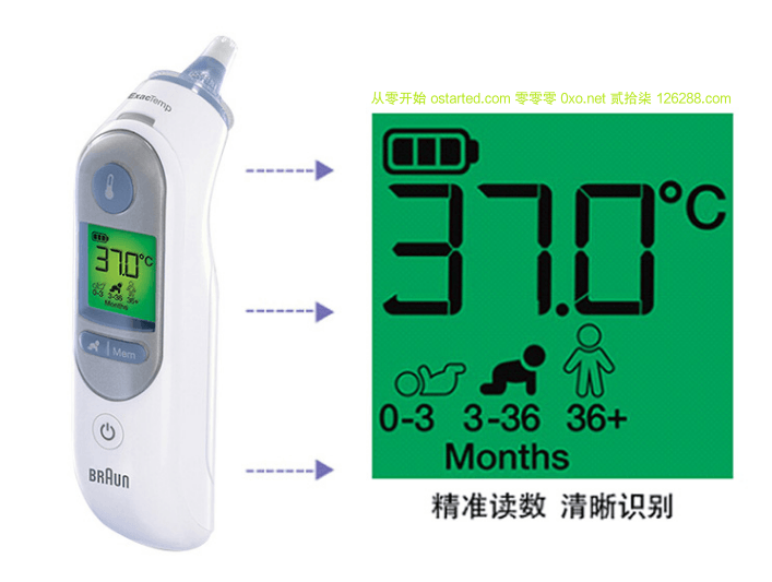 博朗 Braun 耳温枪 IRT6500 IRT6520 拆机 - 第5张图片