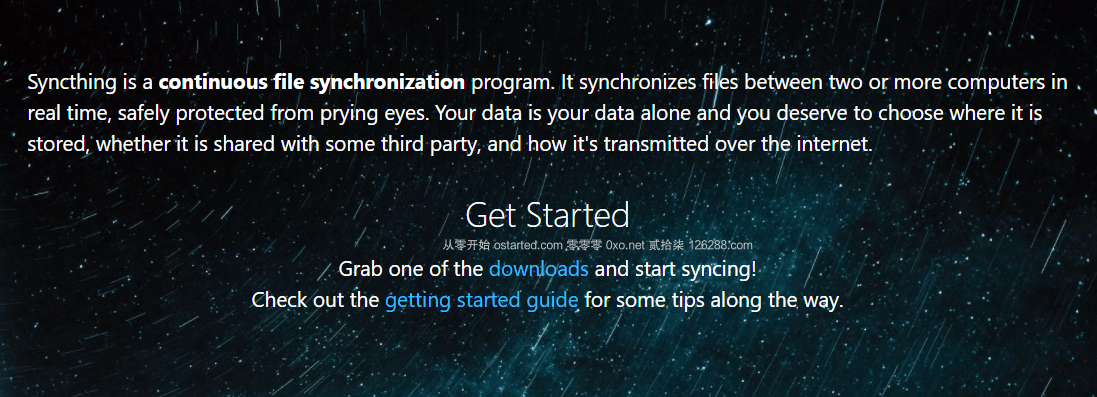 Syncthing 数据同步神器使用教程 SyncTrayzor 软件下载 - 第1张图片 | 細水長流 Syncthing 数据同步神器使用教程 SyncTrayzor 软件下载 - 第1张图片
