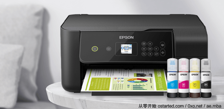 喷墨打印机测试样张 一周打印一次防堵塞打印头 - 第1张图片