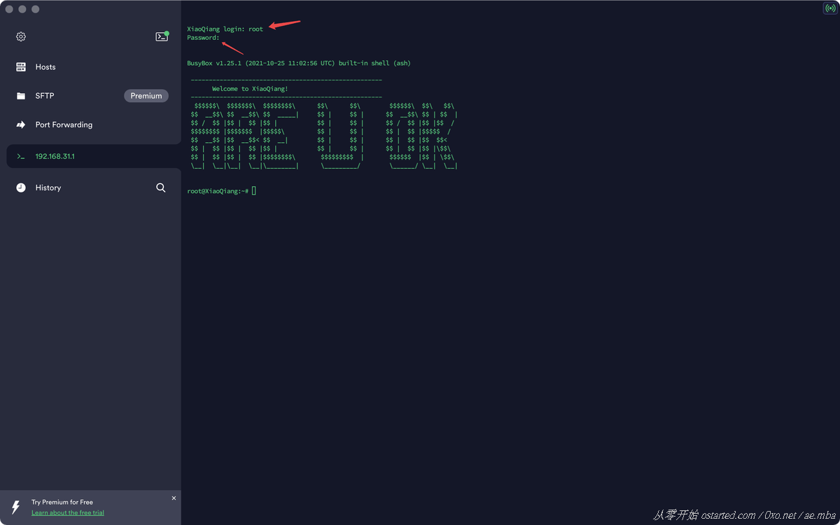红米 AX6S 解锁 SSH 安装 ShellClash & 刷 OpenWRT 教程 & 固件下载 - 第7张图片 | 細水長流 红米 AX6S 解锁 SSH 安装 ShellClash & 刷 OpenWRT 教程 & 固件下载 - 第7张图片