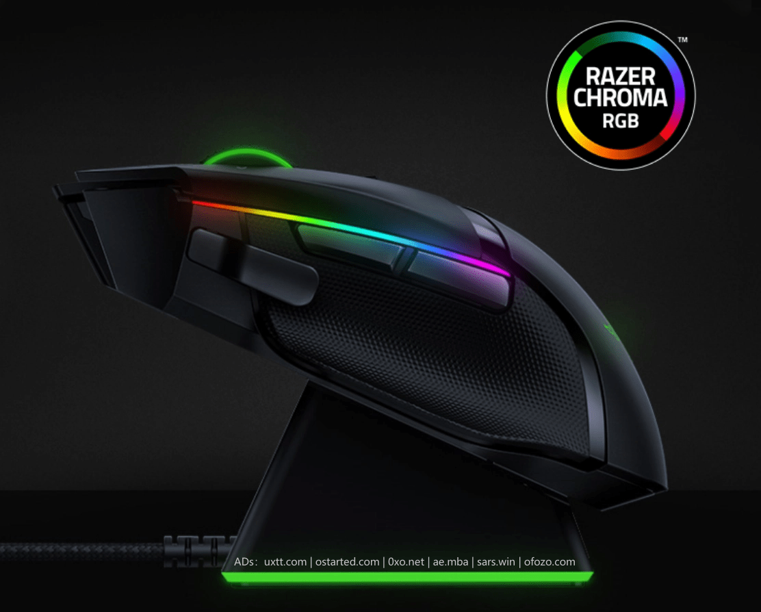 雷蛇巴塞利斯蛇 RGB 终极版无线鼠标 ¥369 元大促 - 第2张图片 | 細水長流 雷蛇巴塞利斯蛇 RGB 终极版无线鼠标 ¥369 元大促 - 第2张图片