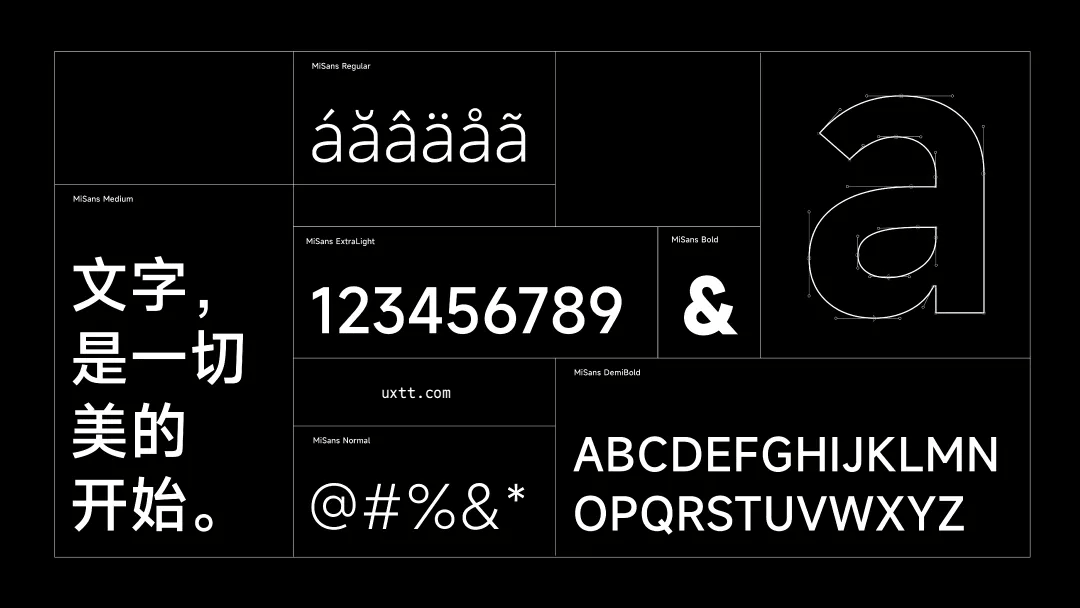 小米MIUI 13全新系统字体MiSans开放可免费商用 - 第3张图片 | 細水長流 小米MIUI 13全新系统字体MiSans开放可免费商用 - 第3张图片